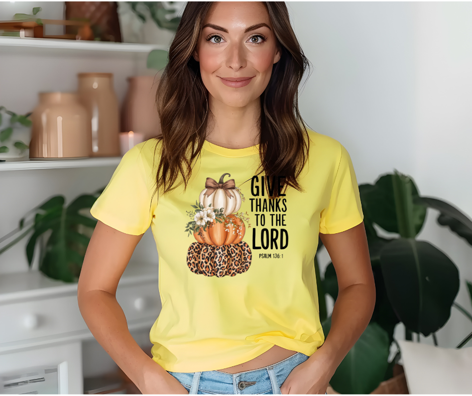 Give Thanks to the Lord t-shirt