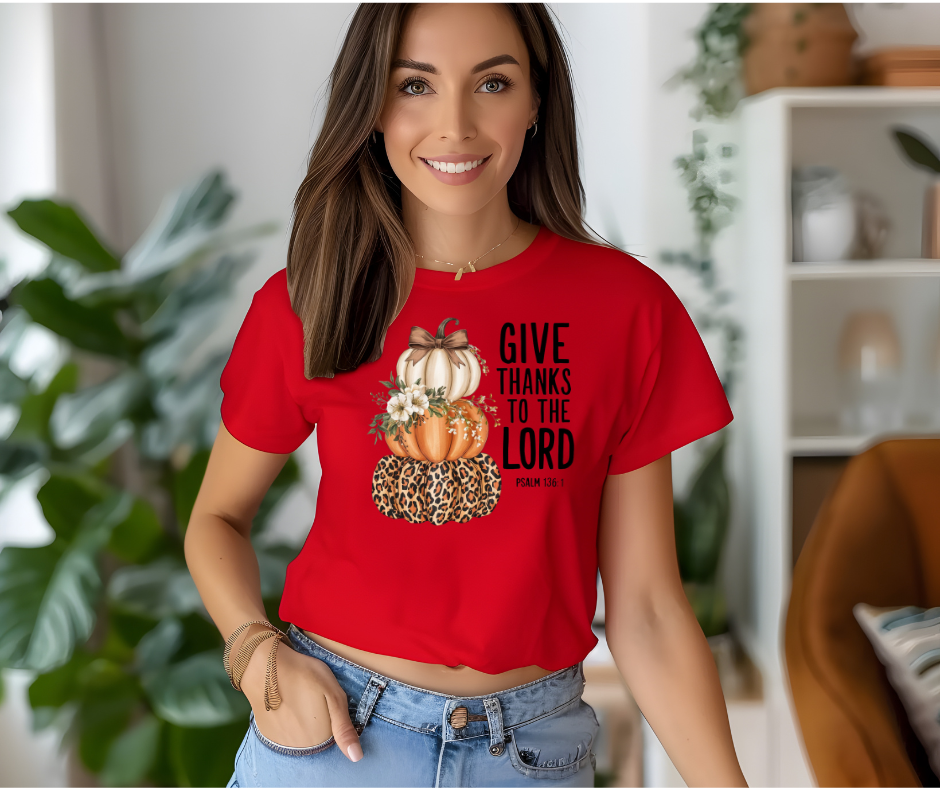 Give Thanks to the Lord t-shirt