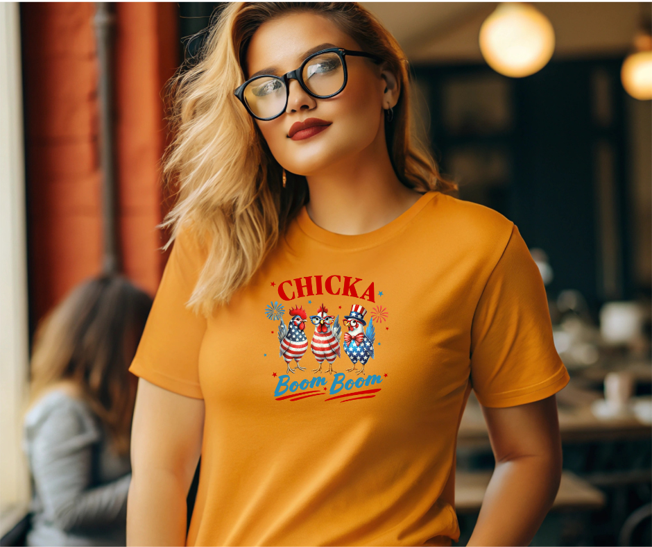 Chicka boom boom tees