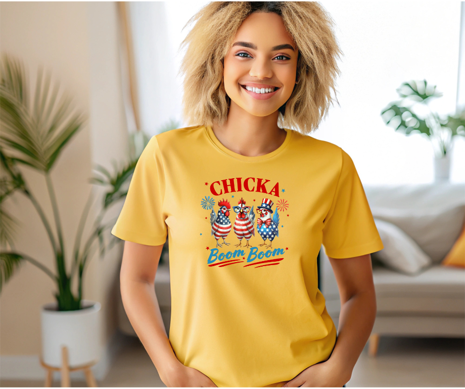Chicka boom boom tees