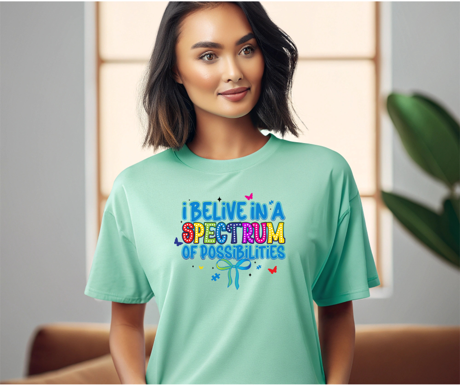 I believe in a Spectrum T-shirt