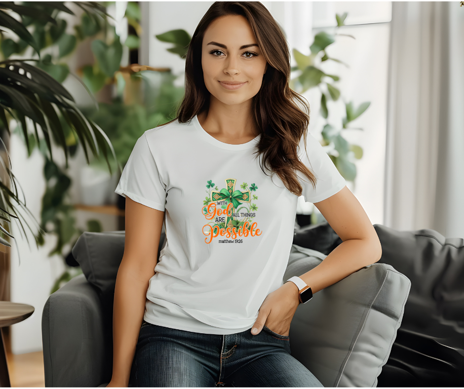 Matthew 19:25 t-shirt