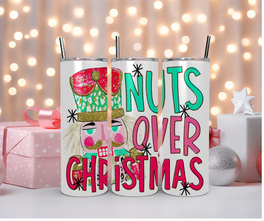 NUTS Over Christmas Tumbler – Festive Nutcracker Drinkware