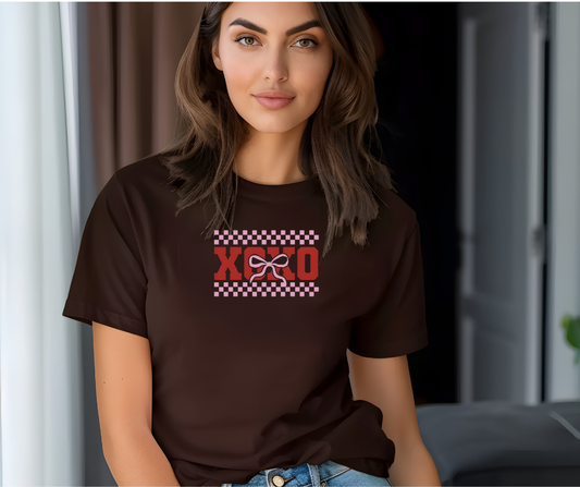 XOXO Valentine Graphic Tee – Cute &amp; Cozy Love Shirt