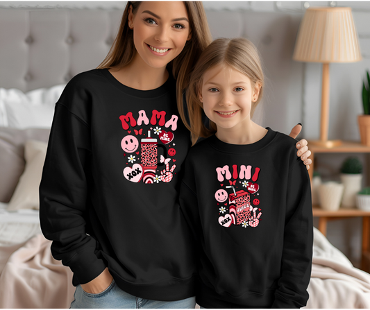 mama and mini sweatshirts