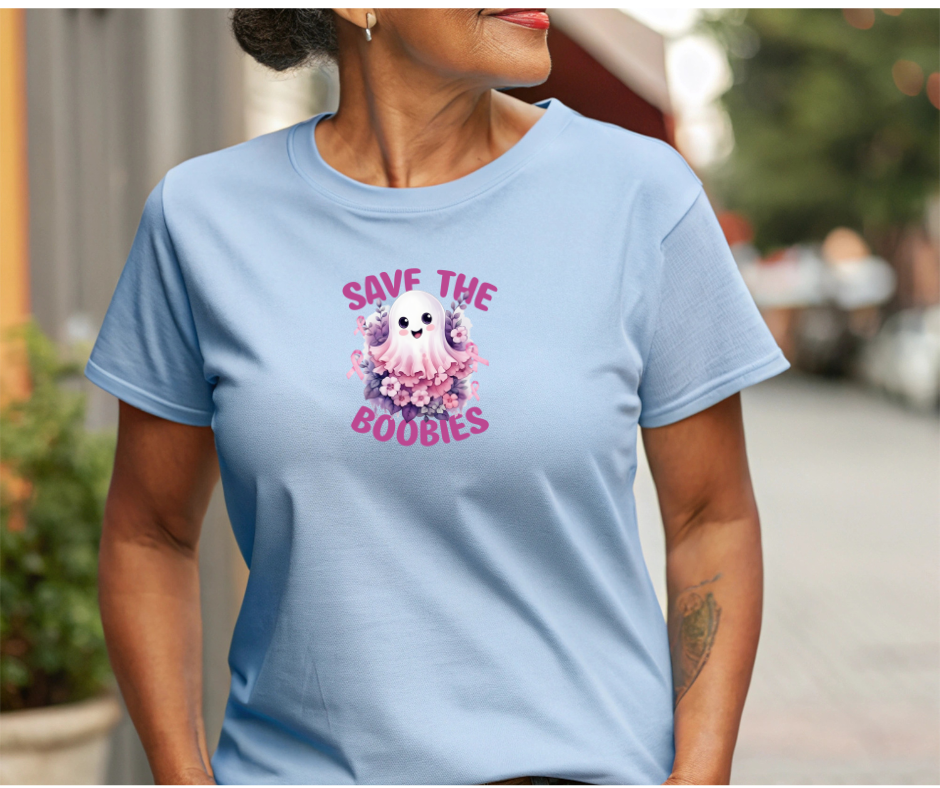 👻 Save the Boobies Tee / Sweatshirt 🎀