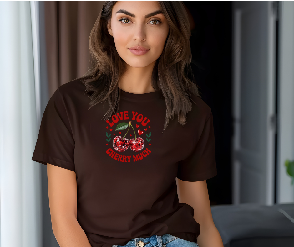Love You Cherry Much – Valentine T-Shirt