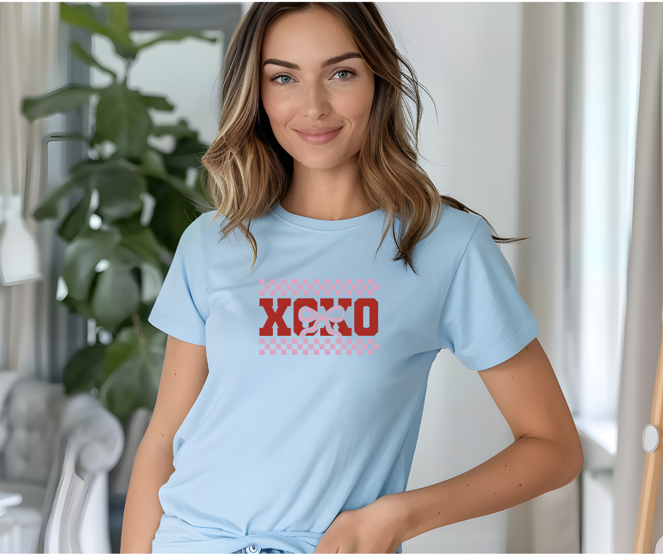 XOXO Valentine Graphic Tee – Cute &amp; Cozy Love Shirt