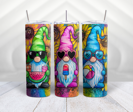 Summer Gnome Tumbler