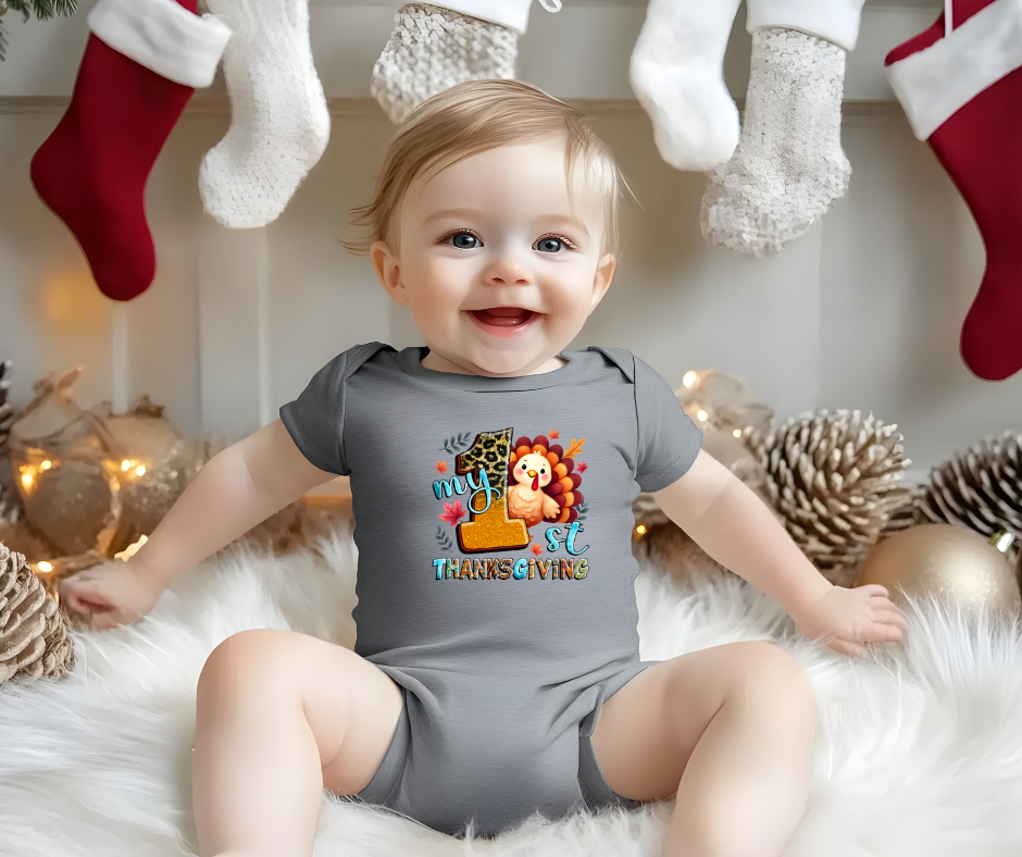 My 1st Thanksgiving Shirt / Onesie 🦃