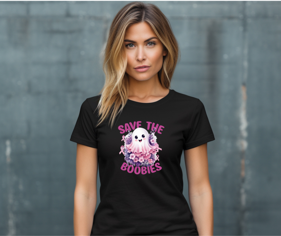 👻 Save the Boobies Tee / Sweatshirt 🎀