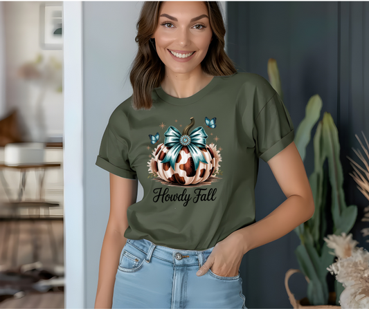 Howdy Fall Pumpkin t-shirt