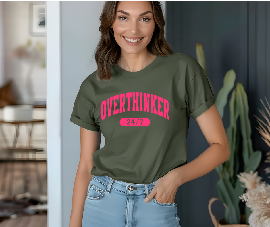Overthinker 24/7 t-shirt
