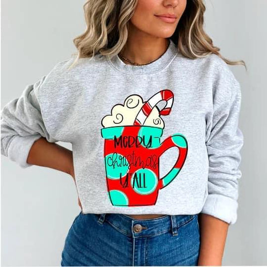 Christmas mug sweatshirt