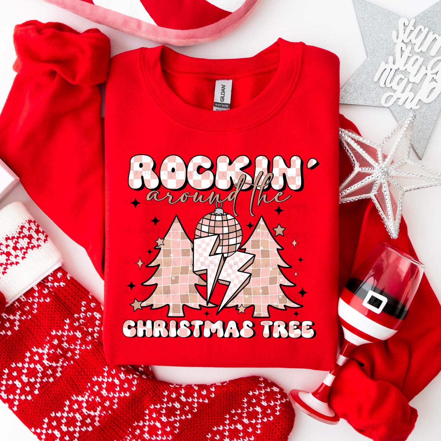 Rocking Christmas Tree Sweatshirt