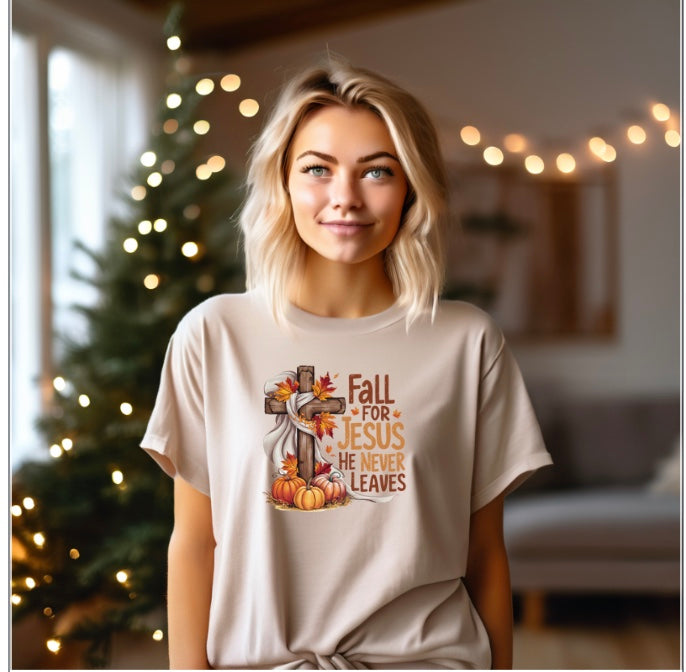 Fall for Jesus t-shirt